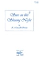 Sure on This Shining Night SATB choral sheet music cover
